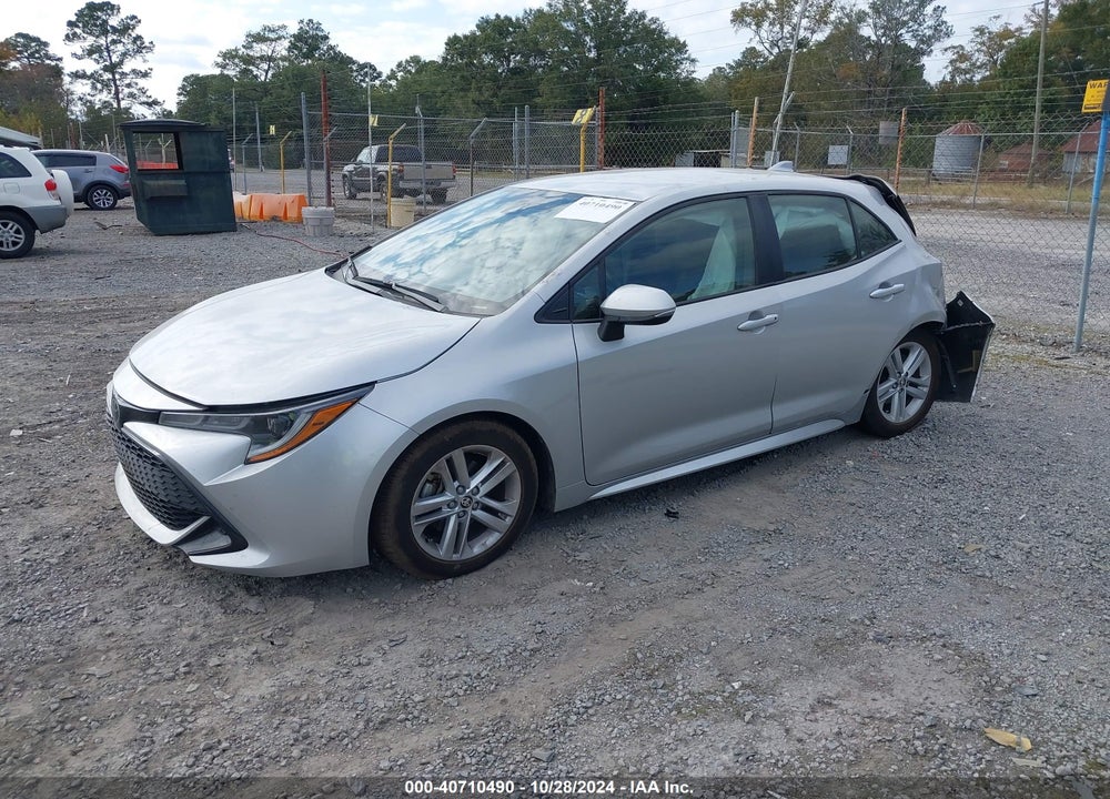 2022 TOYOTA COROLLA SE VIN: JTND4MBE9N3177623