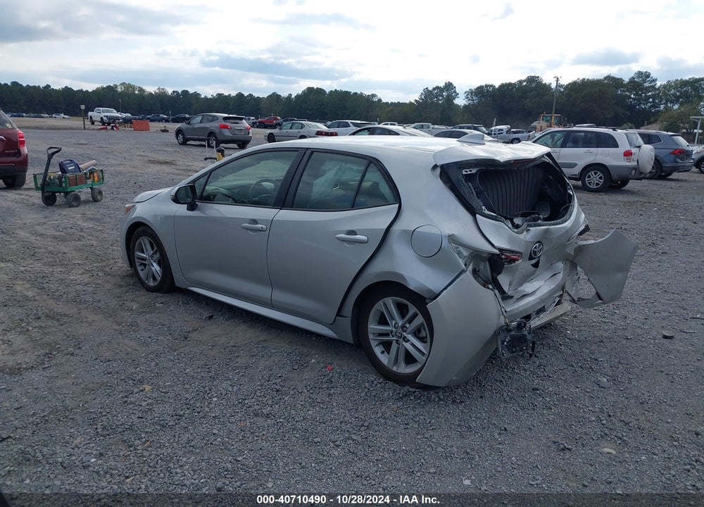2022 TOYOTA COROLLA SE VIN: JTND4MBE9N3177623