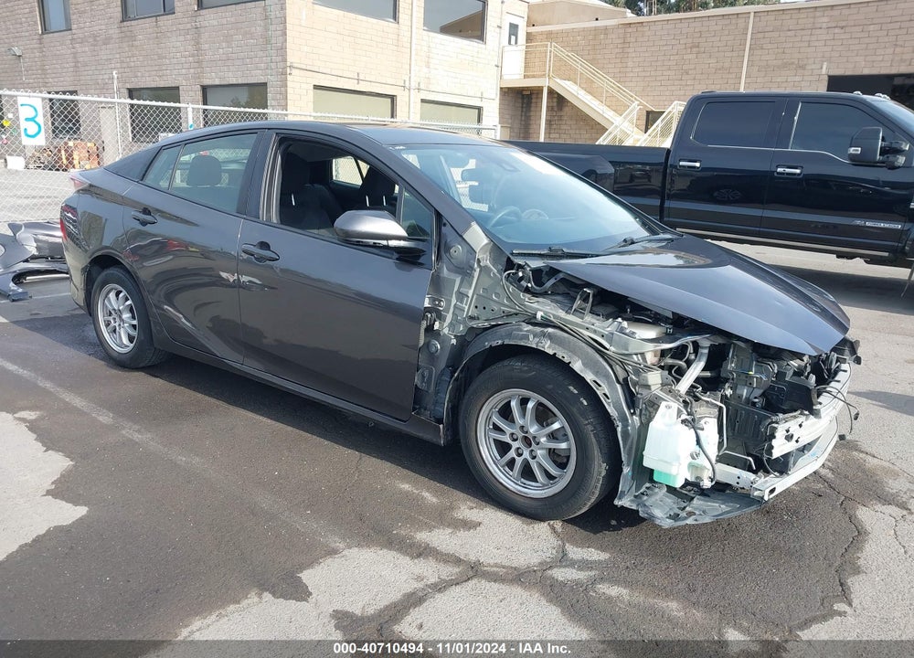 2018 TOYOTA PRIUS TWO VIN: JTDKBRFU5J3602376