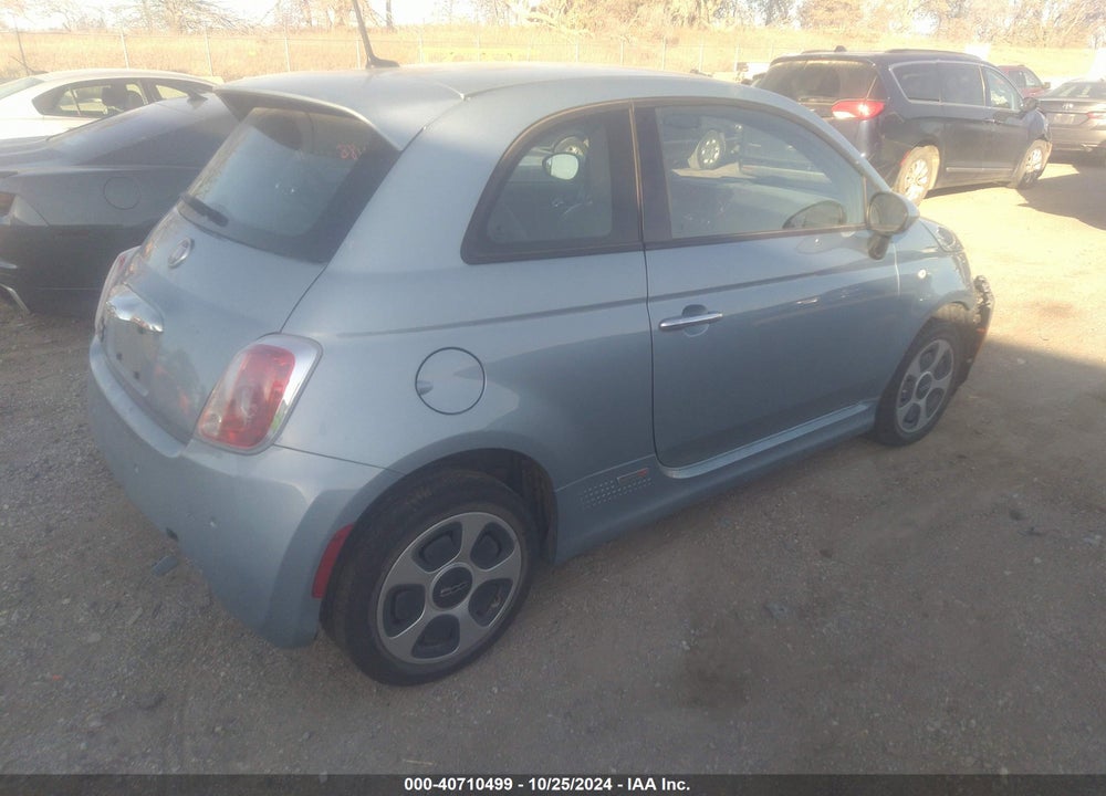 2015 FIAT 500E BATTERY ELECTRIC VIN: 3C3CFFGE6FT709645