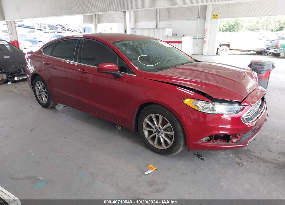 2017 FORD FUSION SE VIN: 3FA6P0H71HR393015