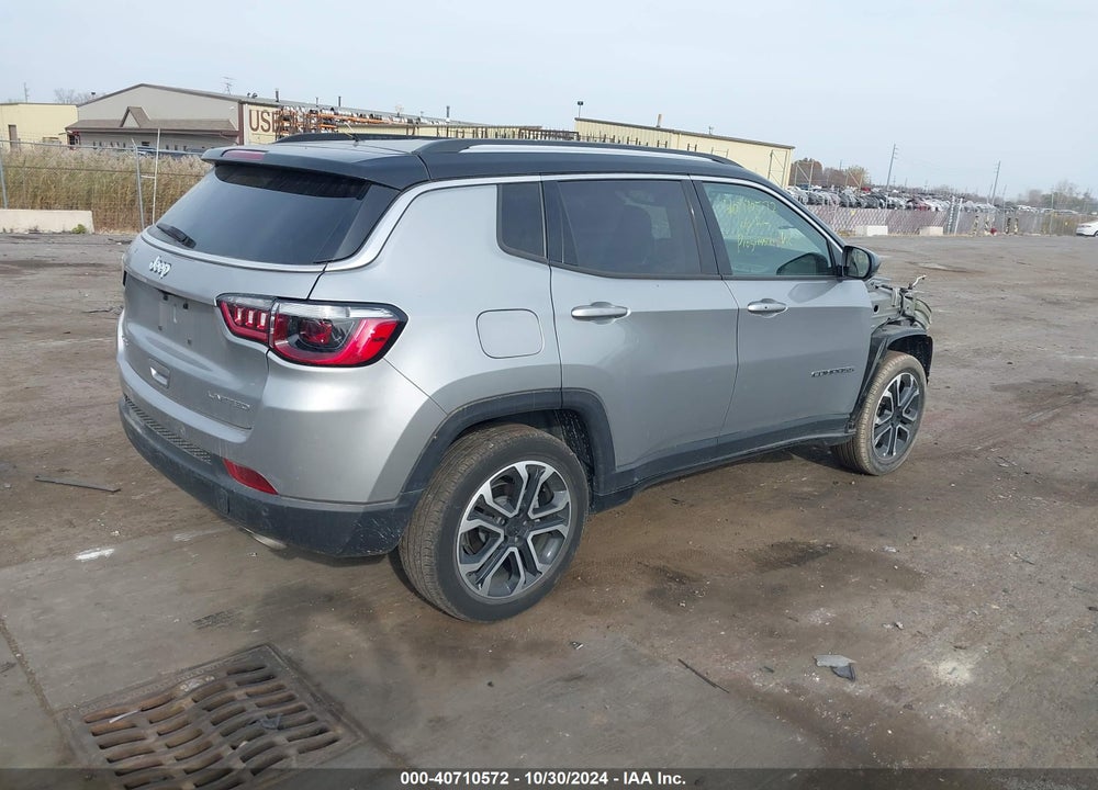 2022 JEEP COMPASS LIMITED 4X4 VIN: 3C4NJDCB3NT159189