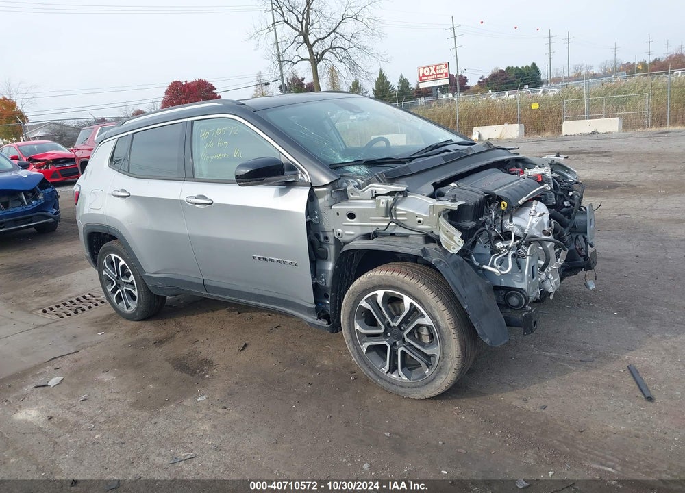 2022 JEEP COMPASS LIMITED 4X4 VIN: 3C4NJDCB3NT159189