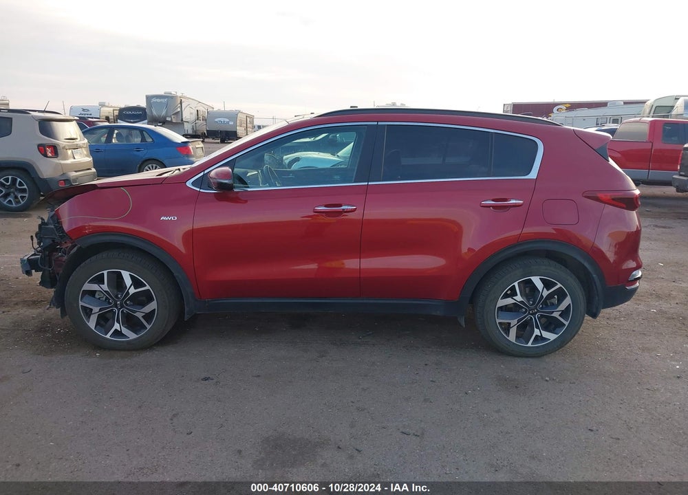 2022 KIA SPORTAGE EX VIN: KNDPNCAC0N7004574