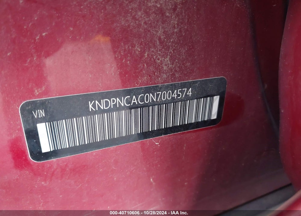 2022 KIA SPORTAGE EX VIN: KNDPNCAC0N7004574