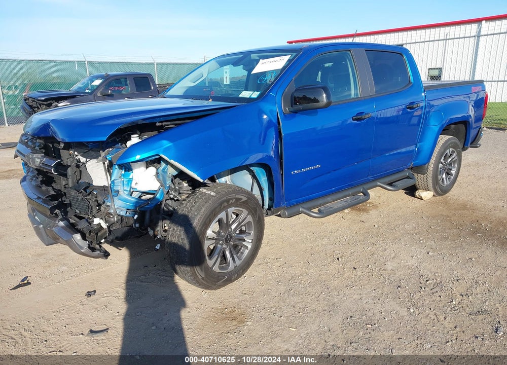 2022 CHEVROLET COLORADO 4WD SHORT BOX Z71 VIN: 1GCGTDEN8N1163269
