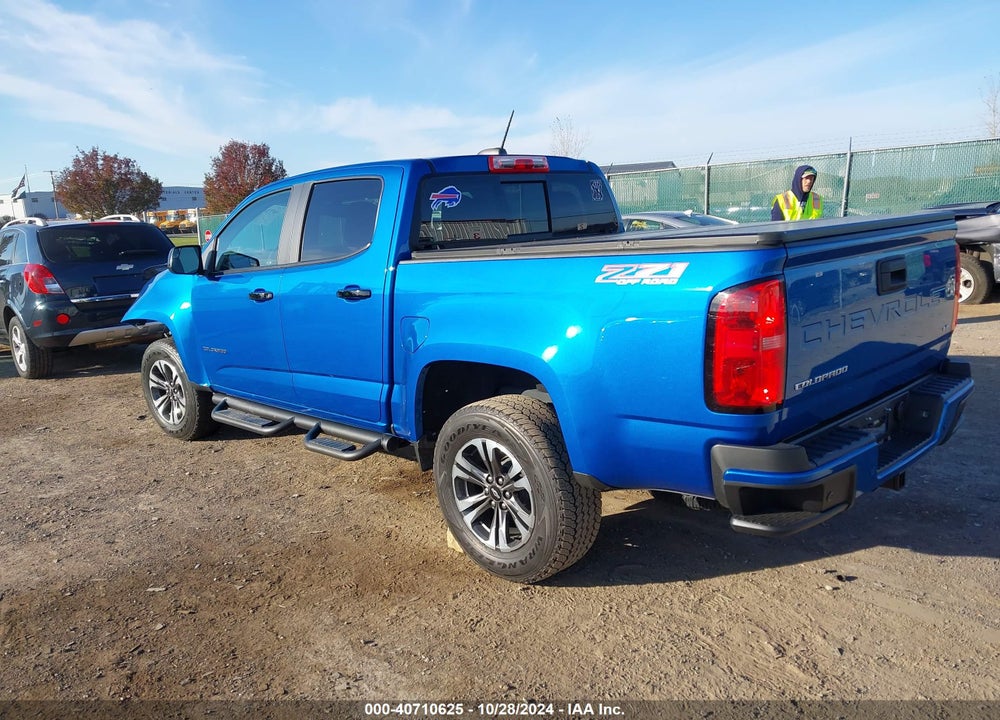 2022 CHEVROLET COLORADO 4WD SHORT BOX Z71 VIN: 1GCGTDEN8N1163269