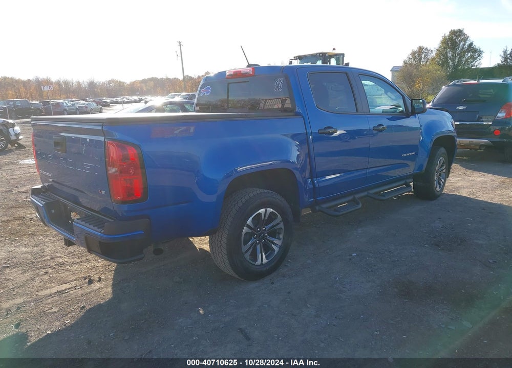 2022 CHEVROLET COLORADO 4WD SHORT BOX Z71 VIN: 1GCGTDEN8N1163269