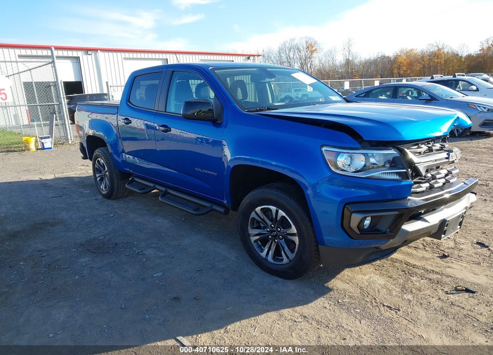 2022 CHEVROLET COLORADO 4WD SHORT BOX Z71 VIN: 1GCGTDEN8N1163269