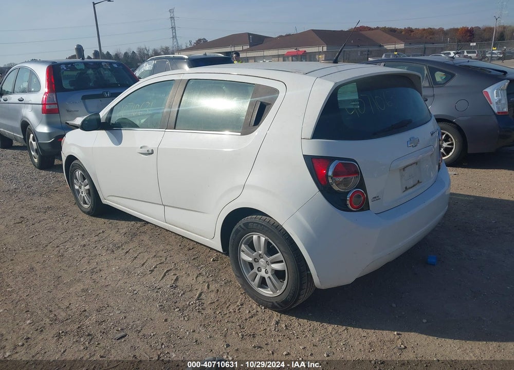 2014 CHEVROLET SONIC LT AUTO VIN: 1G1JC6SH5E4165911