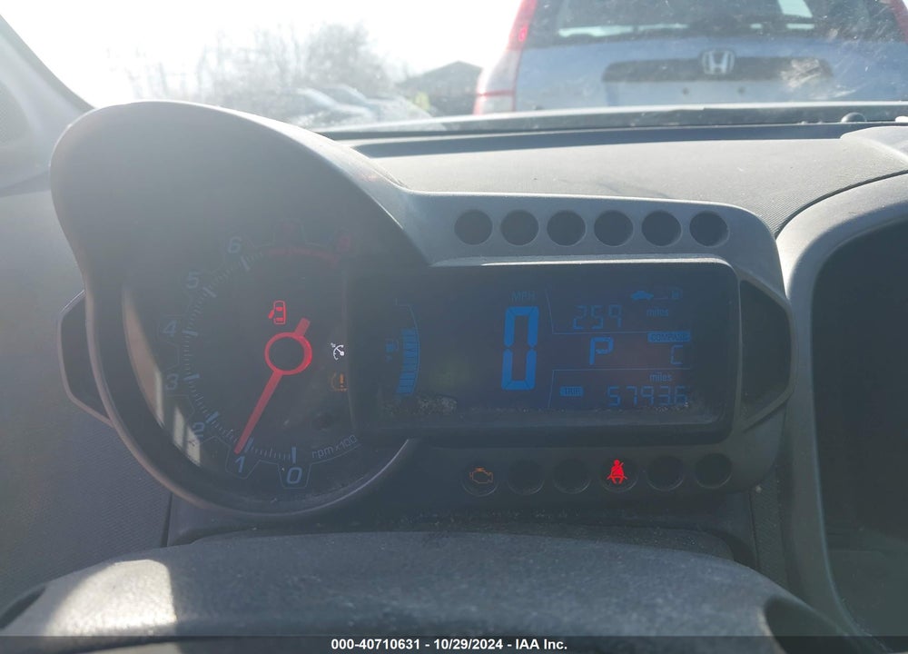 2014 CHEVROLET SONIC LT AUTO VIN: 1G1JC6SH5E4165911