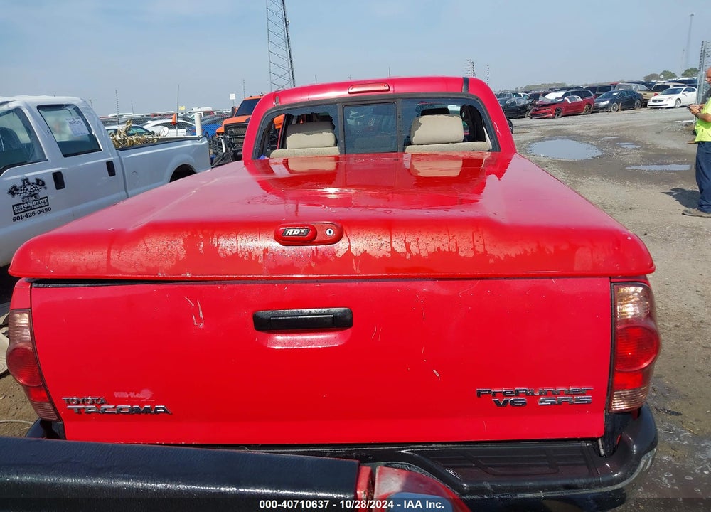 2008 TOYOTA TACOMA PRERUNNER V6 VIN: 5TEKU72NX8Z502203