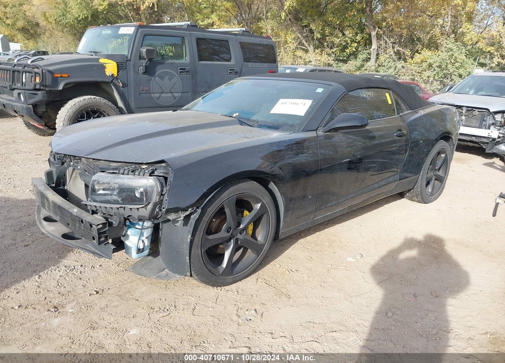 2015 CHEVROLET CAMARO 1LT VIN: 2G1FD3D33F9191862