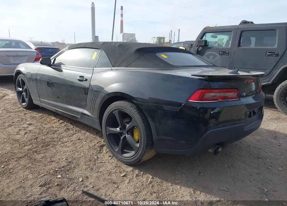 2015 CHEVROLET CAMARO 1LT VIN: 2G1FD3D33F9191862