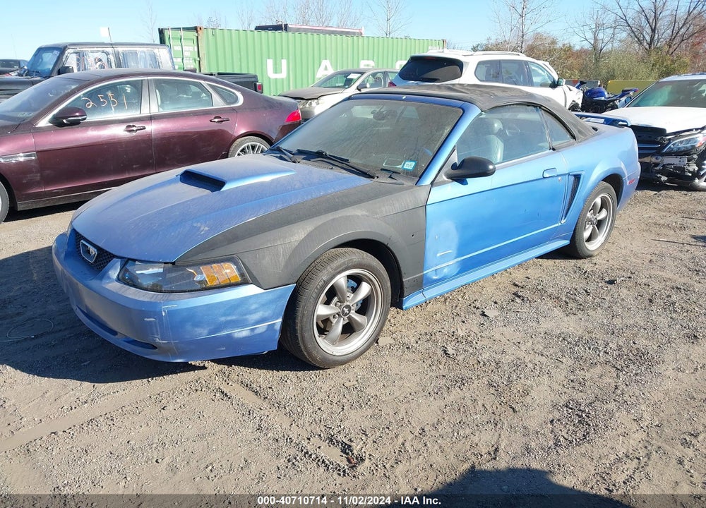 2003 FORD MUSTANG GT VIN: 1FAFP45X83F368629