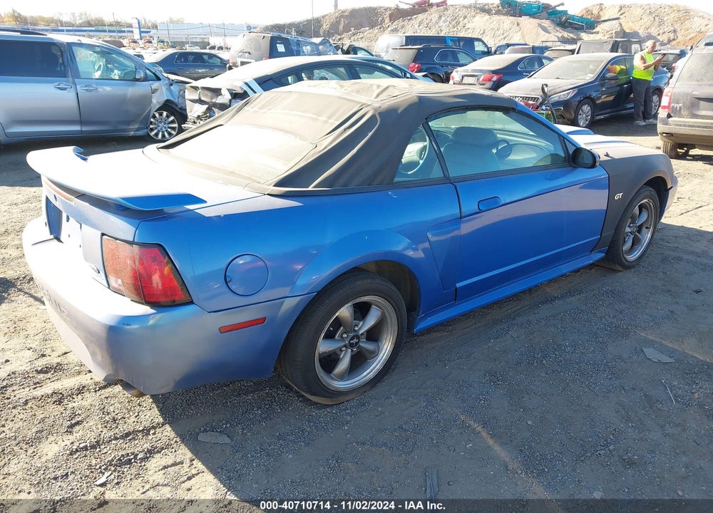 2003 FORD MUSTANG GT VIN: 1FAFP45X83F368629