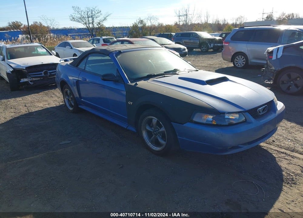 2003 FORD MUSTANG GT VIN: 1FAFP45X83F368629