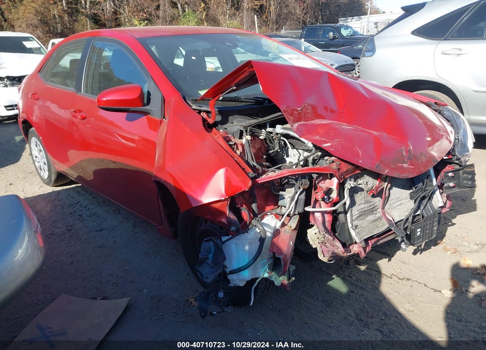 2019 TOYOTA COROLLA LE VIN: 2T1BURHE0KC181207