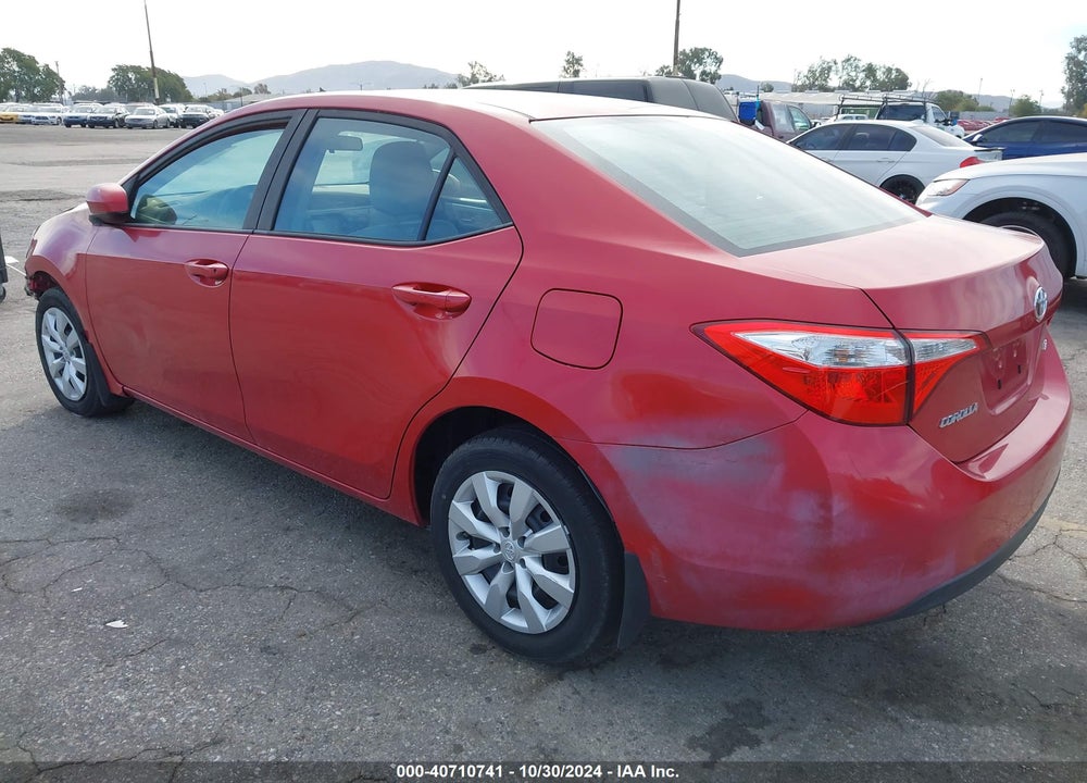 2016 TOYOTA COROLLA LE VIN: 5YFBURHE8GP515314