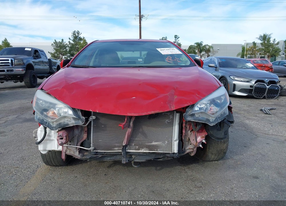 2016 TOYOTA COROLLA LE VIN: 5YFBURHE8GP515314