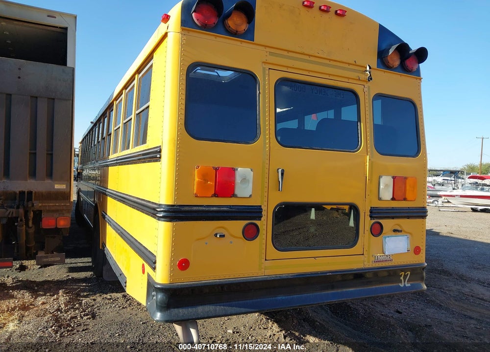 2012 THOMAS SCHOOL BUS VIN: 1T88T4E20C1143703