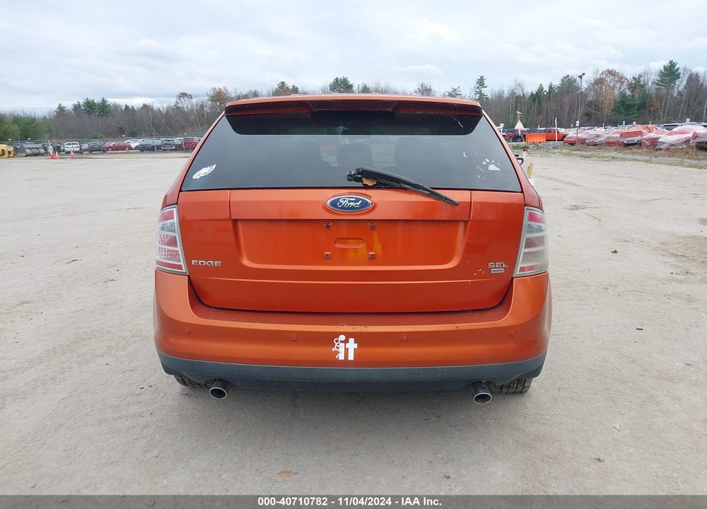2007 FORD EDGE SEL VIN: 2FMDK48C37BA48517