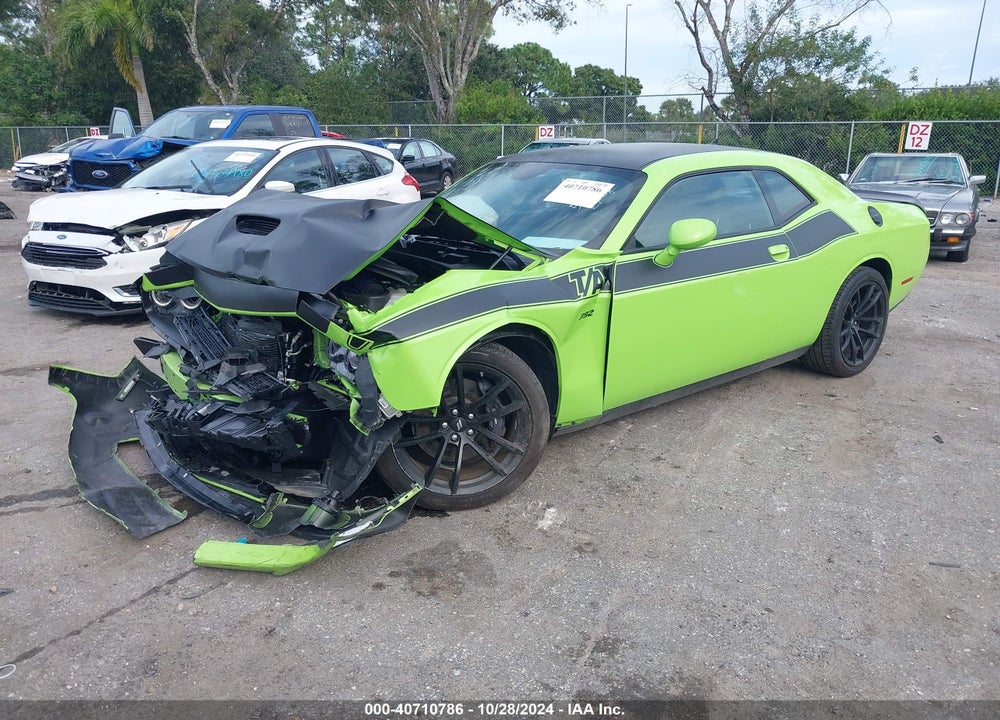 2023 DODGE CHALLENGER R/T SCAT PACK VIN: 2C3CDZFJXPH578638