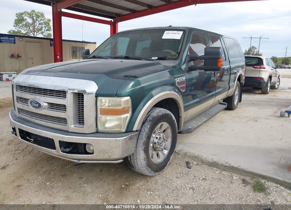 2008 FORD F-250 KING RANCH/LARIAT/XL/XLT VIN: 1FTSW20R78EB87950