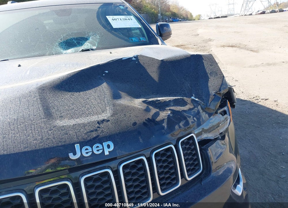 2018 JEEP GRAND CHEROKEE STERLING EDITION 4X4 VIN: 1C4RJFBGXJC377775