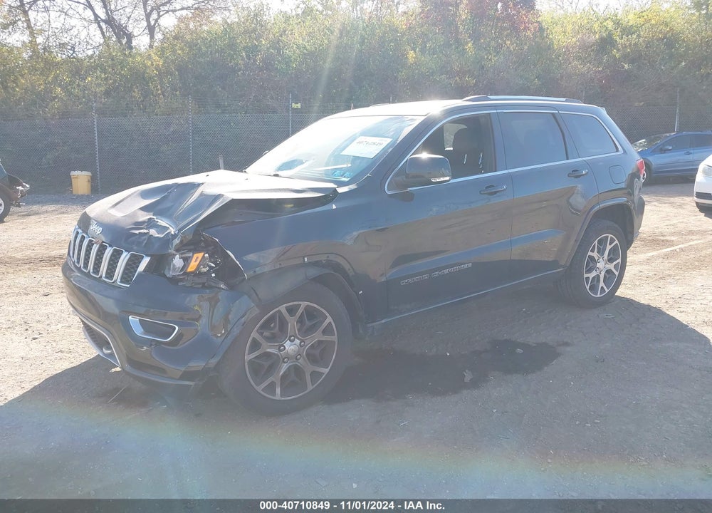 2018 JEEP GRAND CHEROKEE STERLING EDITION 4X4 VIN: 1C4RJFBGXJC377775