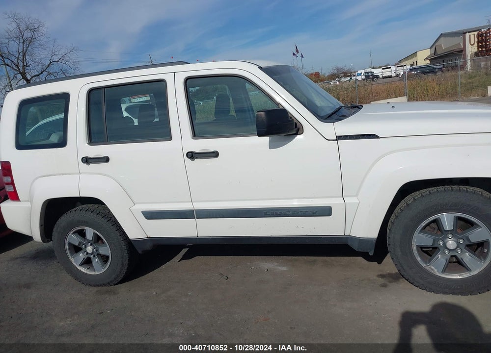 2008 JEEP LIBERTY SPORT VIN: 1J8GN28K08W279663