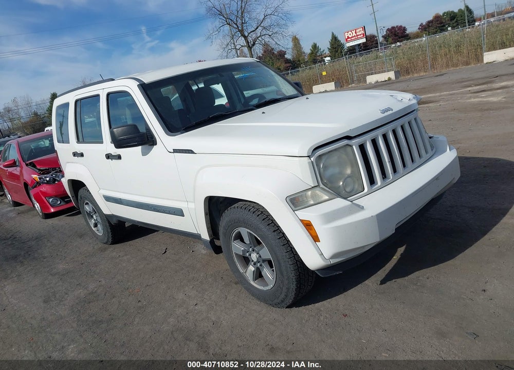 2008 JEEP LIBERTY SPORT VIN: 1J8GN28K08W279663