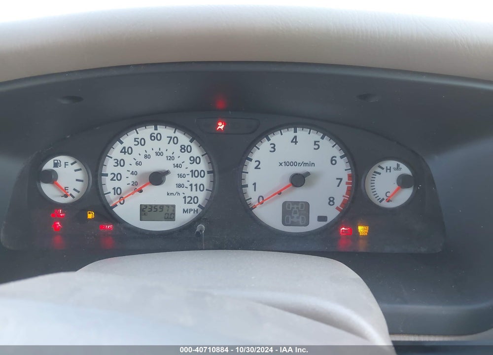 2001 NISSAN PATHFINDER LE VIN: JN8DR09Y41W608025