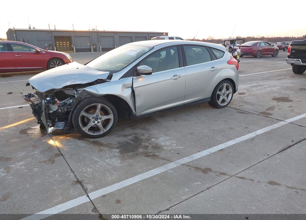 2012 FORD FOCUS TITANIUM VIN: 1FAHP3N23CL400086