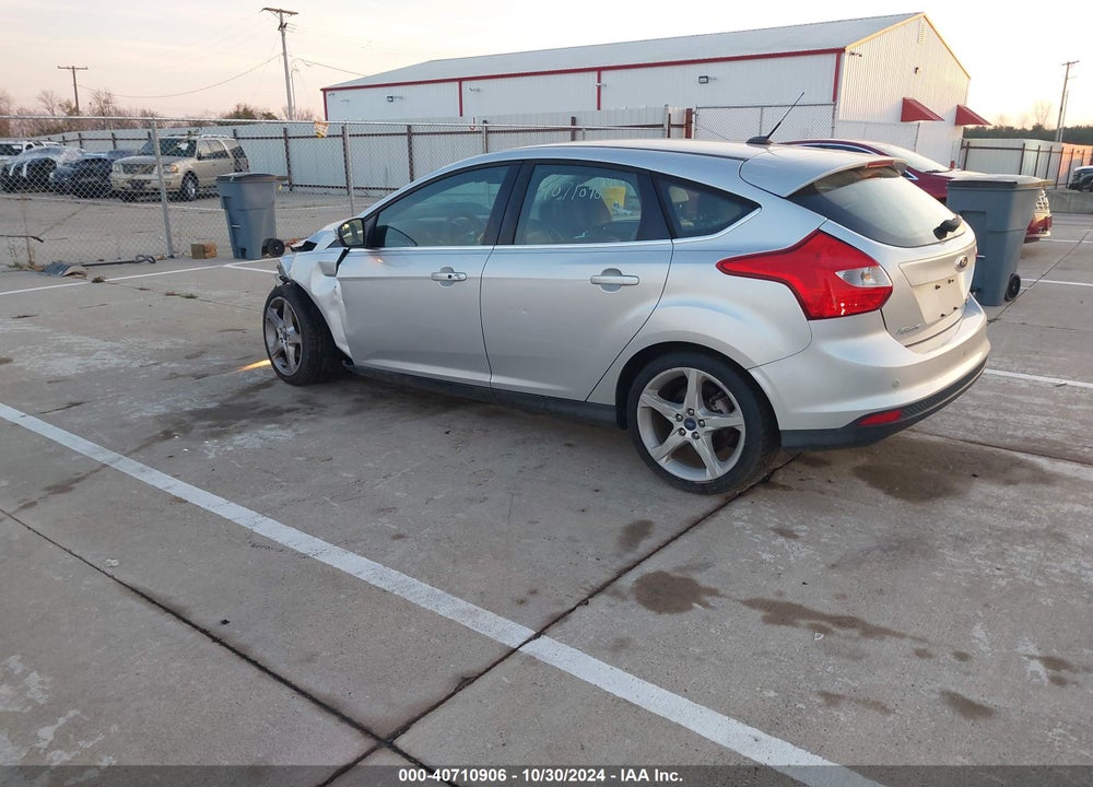 2012 FORD FOCUS TITANIUM VIN: 1FAHP3N23CL400086