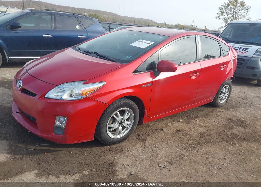 2010 TOYOTA PRIUS II VIN: JTDKN3DU8A0077211