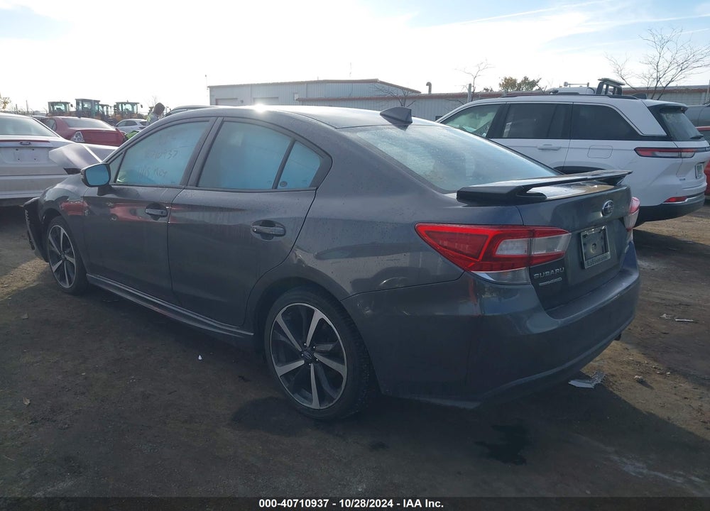 2020 SUBARU IMPREZA SPORT VIN: 4S3GKAL65L3601227