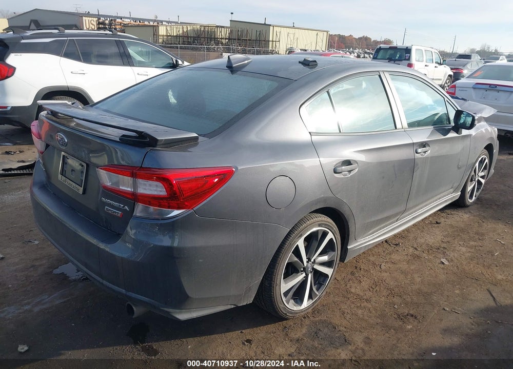 2020 SUBARU IMPREZA SPORT VIN: 4S3GKAL65L3601227