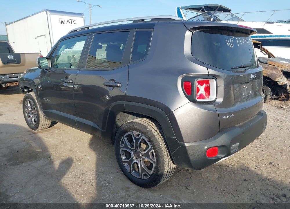 2017 JEEP RENEGADE LIMITED 4X4 VIN: ZACCJBDB5HPF19374