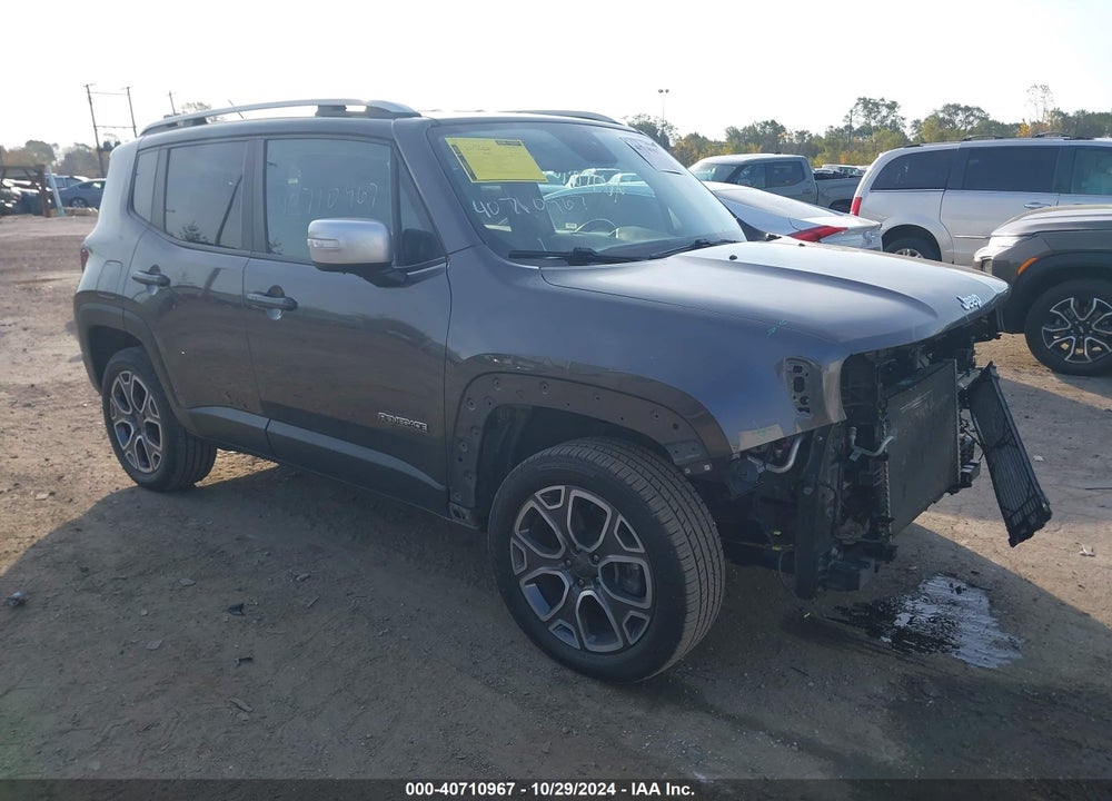 2017 JEEP RENEGADE LIMITED 4X4 VIN: ZACCJBDB5HPF19374