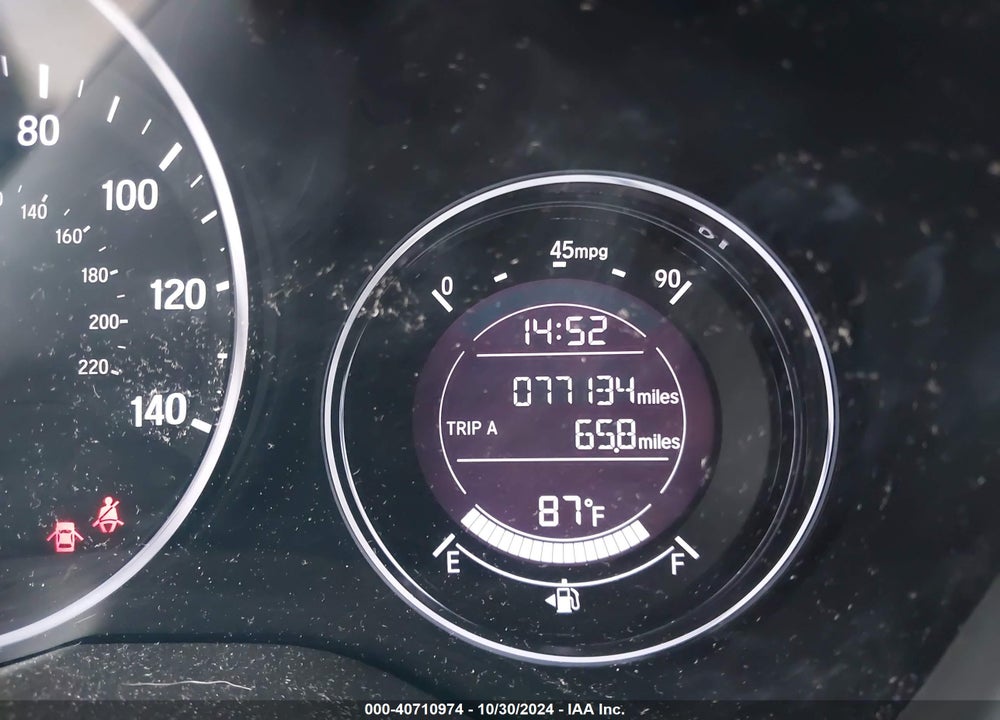 2016 HONDA HR-V EX-L VIN: 3CZRU5H73GM744509