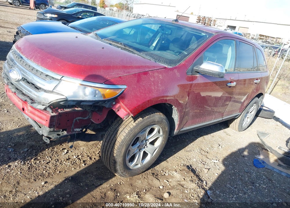 2014 FORD EDGE SEL VIN: 2FMDK3JC0EBA04895