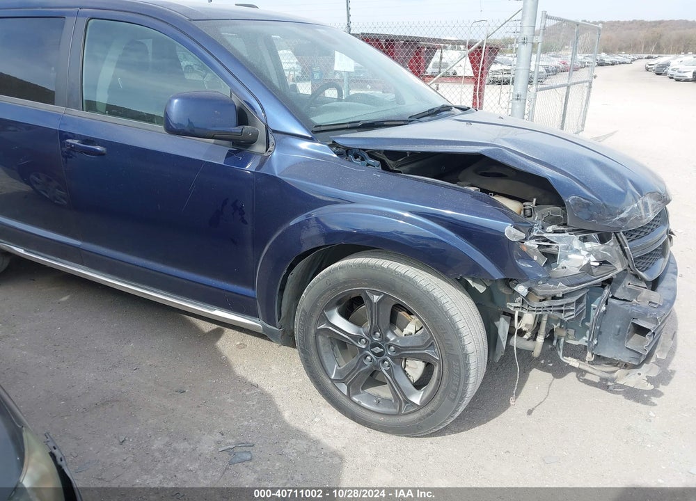 2018 DODGE JOURNEY CROSSROAD VIN: 3C4PDCGG0JT445804