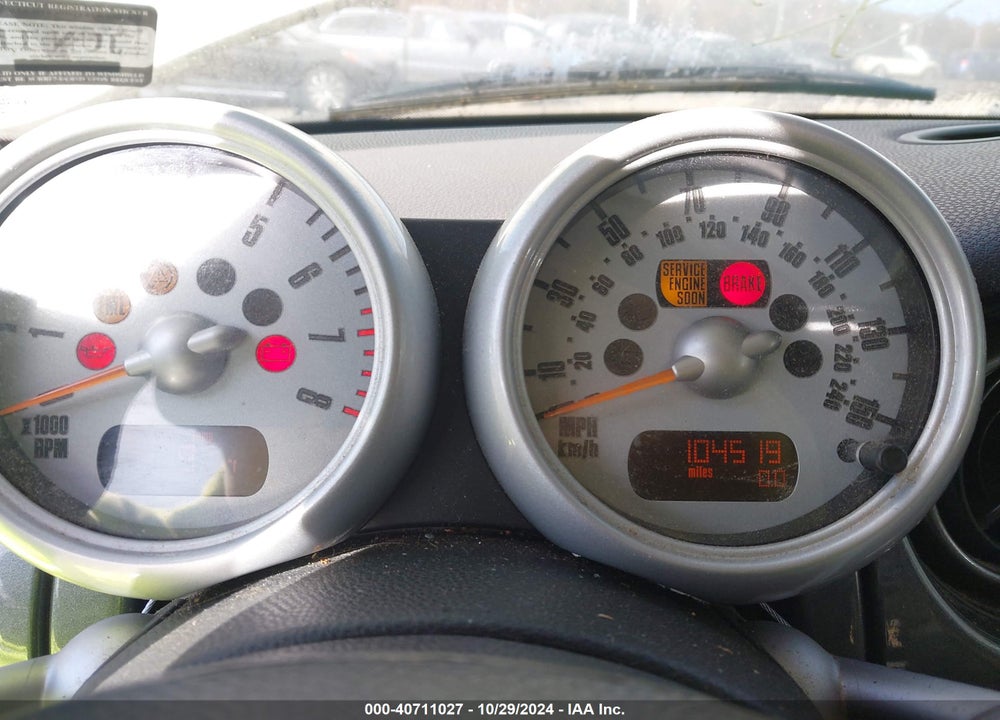2004 MINI COOPER S VIN: WMWRE33464TD87795