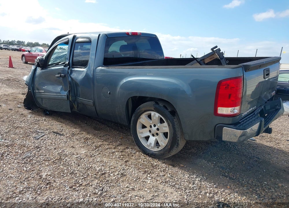 2008 GMC SIERRA 1500 SLE1 VIN: 2GTEC19J981327561