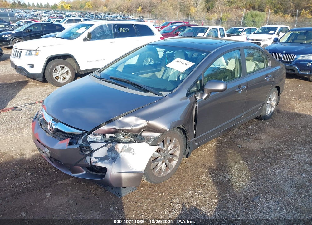 2010 HONDA CIVIC EX VIN: 19XFA1F86AE039792