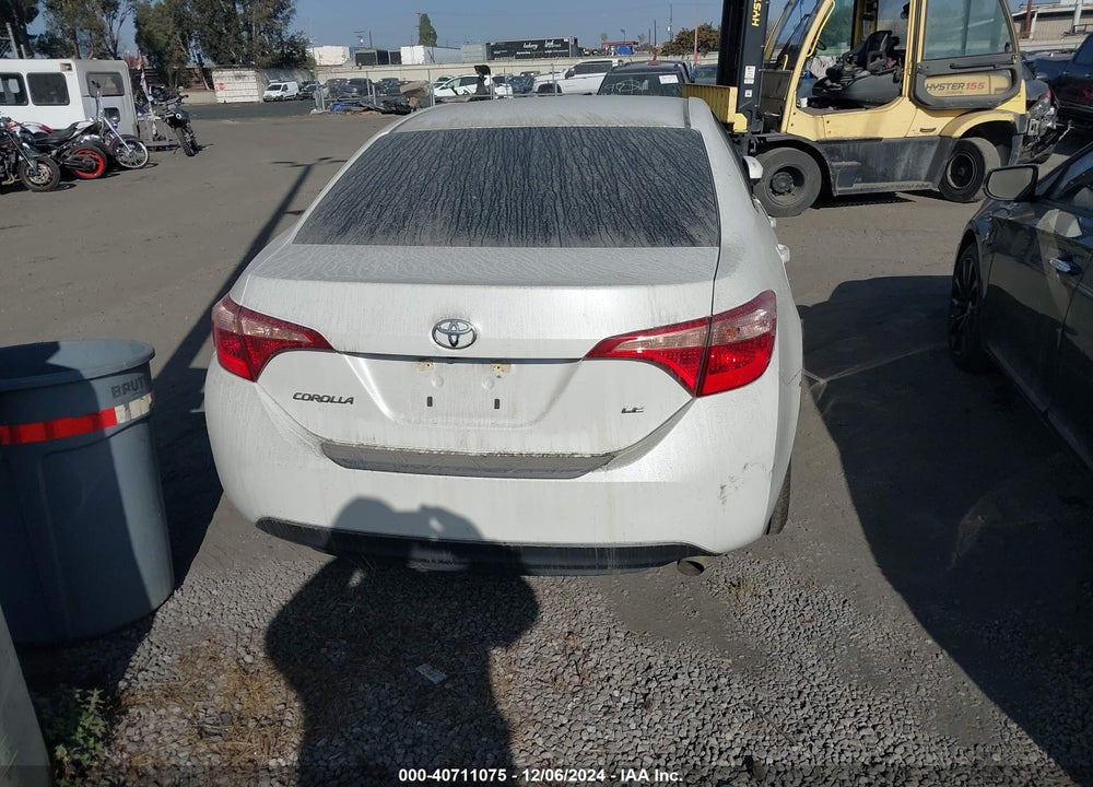 2019 TOYOTA COROLLA LE VIN: 5YFBURHE6KP914473