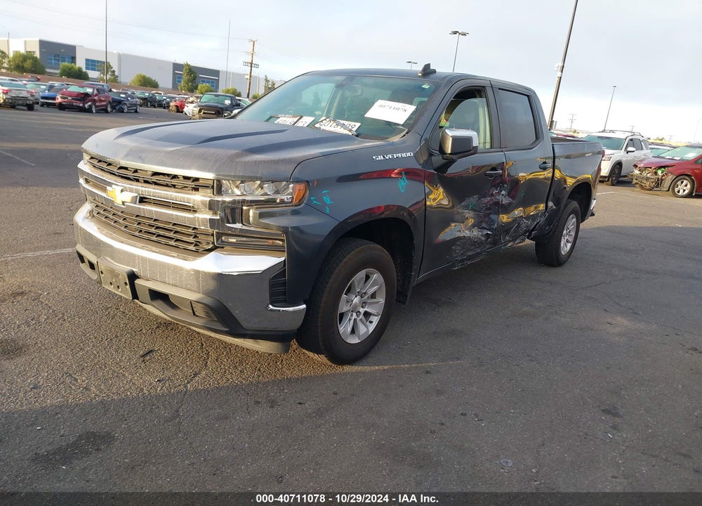 2021 CHEVROLET SILVERADO 1500 2WD SHORT BED LT VIN: 3GCPWCEK0MG180171
