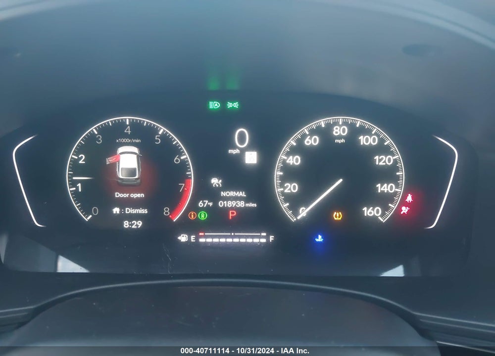 2024 HONDA CIVIC VIN: 19XFL2H85RE004041