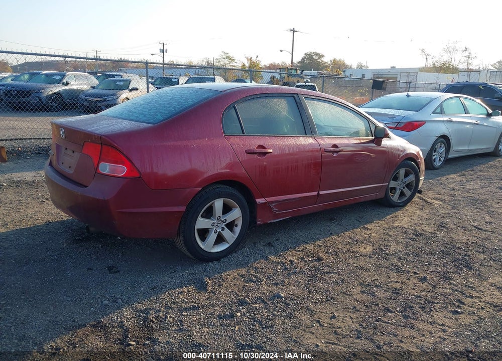 2008 HONDA CIVIC EX VIN: 1HGFA16848L027417